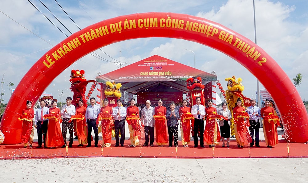 Khánh thành Dự án Cụm công nghiệp Gia Thuận 2