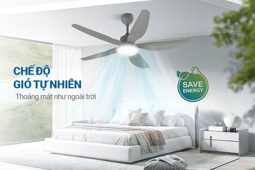 Quạt trần Sunhouse Apex đoạt giải quạt trần tiết kiệm năng lượng được yêu thích