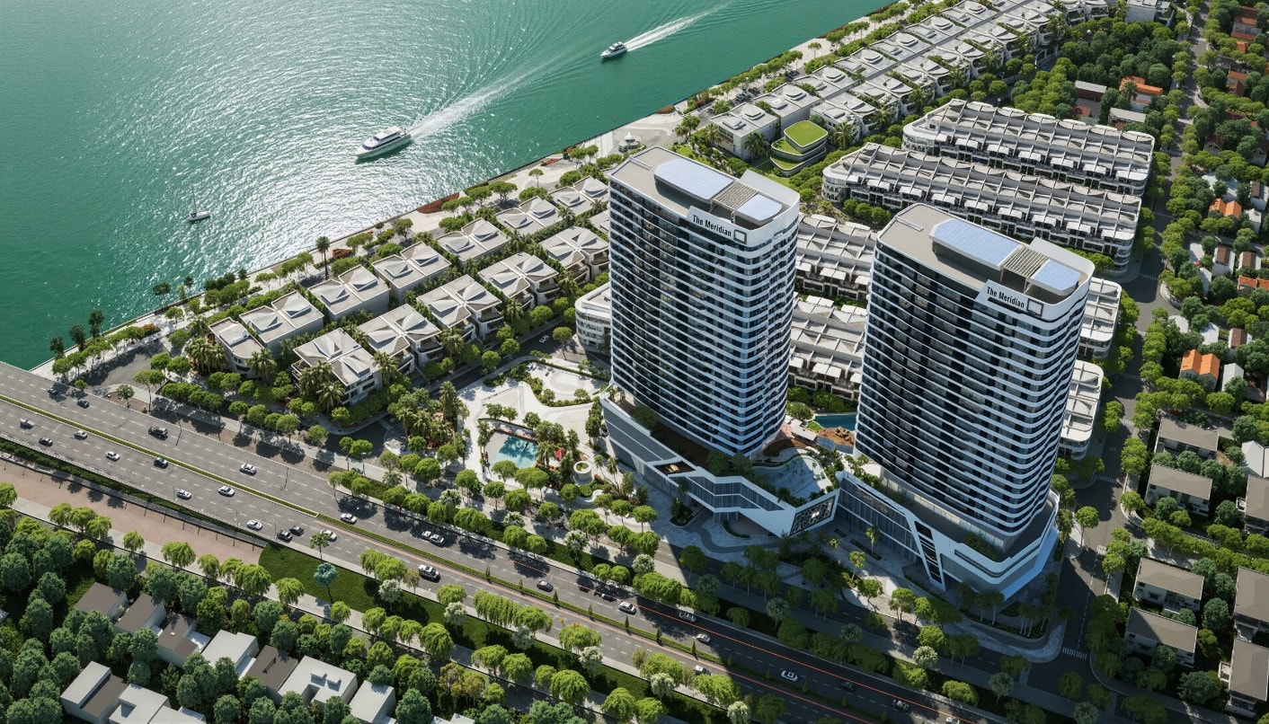 The Meridian Đà Nẵng sở hữu kiến trúc siêu du thuyền sang trọng và nổi bật
