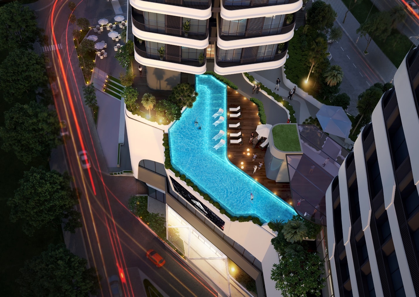 Hệ sinh thái 30+ tiện ích compound khép kín định chuẩn phong cách sống nghỉ dưỡng quốc tế.