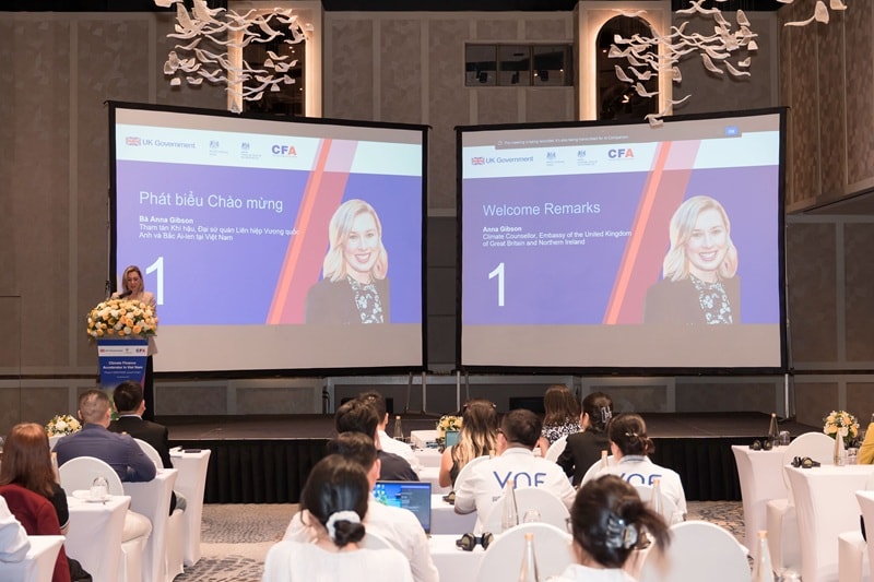 Ms Anna Gibson, Climate Counsellor, Embassy of the United Kingdom of Great Britain and Northern Ireland, Vietnam
