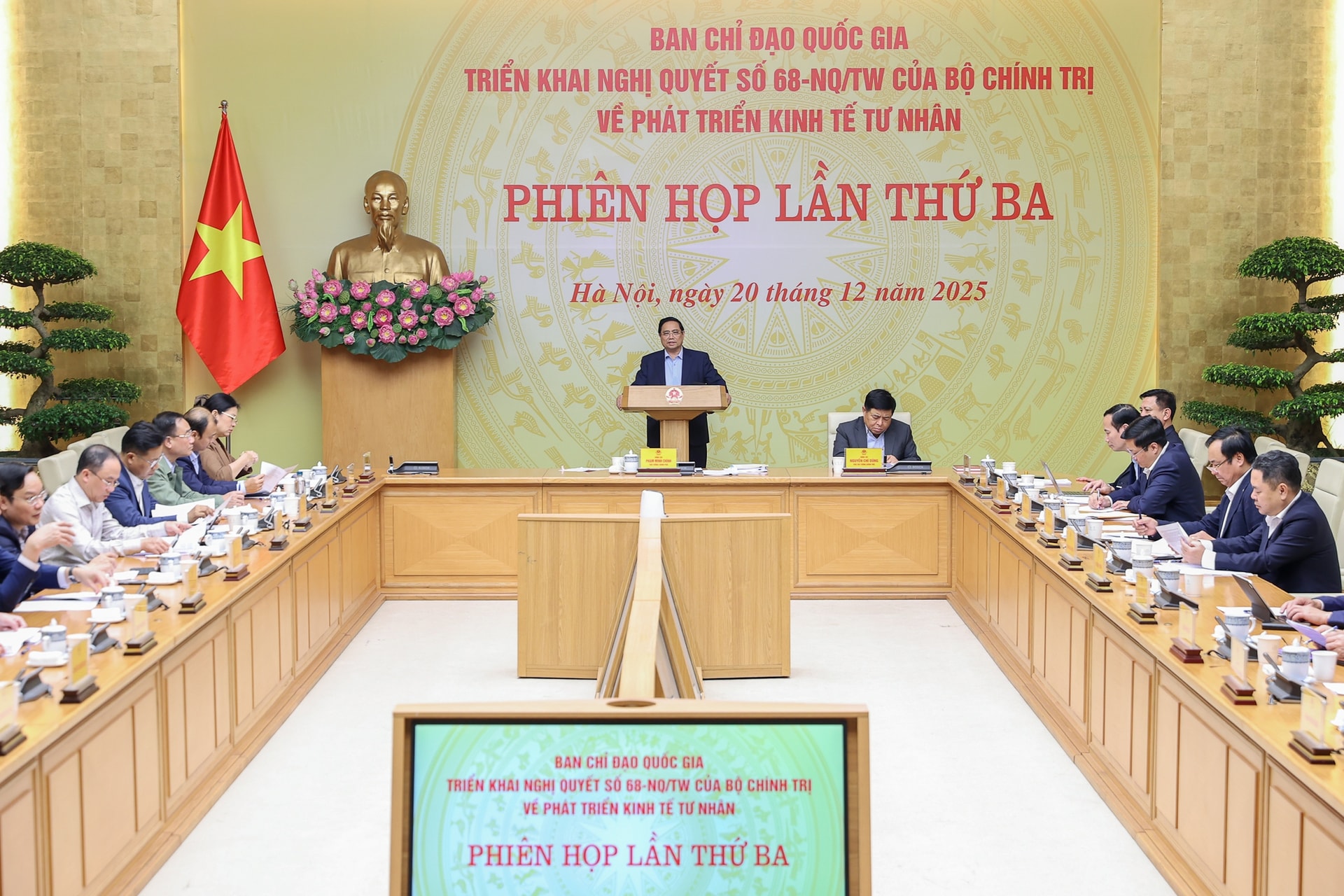 Thủ tướng chủ trì phiên họp lần thứ 3 Ban Chỉ đạo về phát triển kinh tế tư nhân- Ảnh 1.