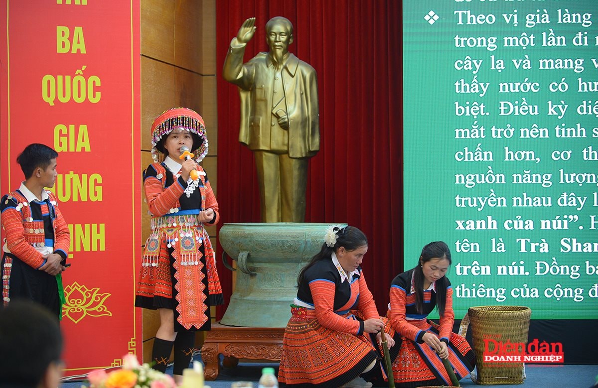 FESTIVAL KHỞI NGHIỆP 2025: Trà lam Tà Xùa, sản vật giao thoa đất trời