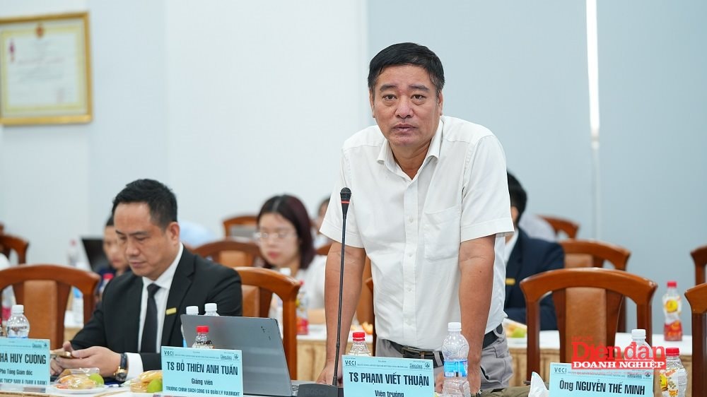 1 TS Phạm Viết Thuận - Viện trưởng Viện Kinh tế Tài nguyên và Môi trường TP HCM