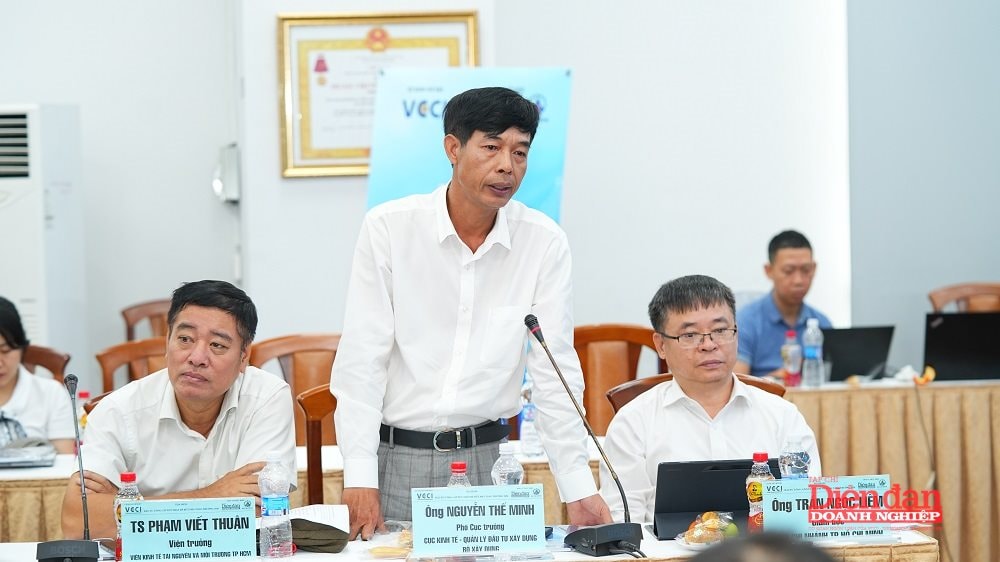 2 Ông Nguyễn Thế Minh - Phó Cục trưởng Cục Kinh tế - Quản lý đầu tư xây dựng - Bộ Xây dựng