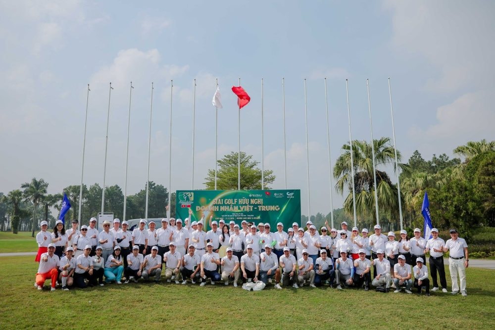 Giải Golf Doanh nhân Hữu nghị Việt – Trung 2025 thành công tốt đẹp