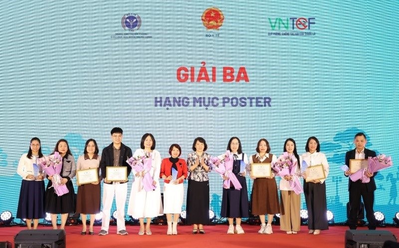 Bộ Y tế trao giải Cuộc thi sáng tác sản phẩm truyền thông về môi trường không khói thuốc lá