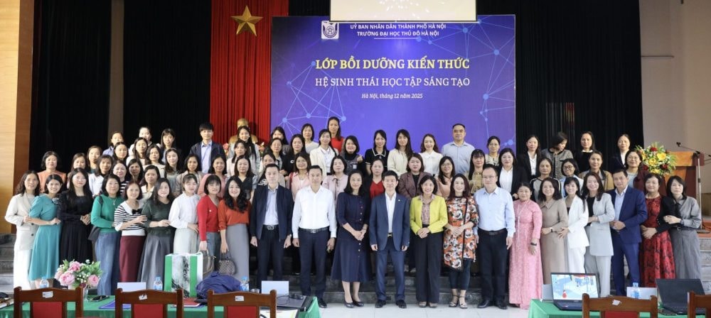 Bồi dưỡng kiến thức hệ sinh thái học tập sáng tạo cho giáo viên: một số gợi mở về giáo dục sáng tạo trong kỷ nguyên số