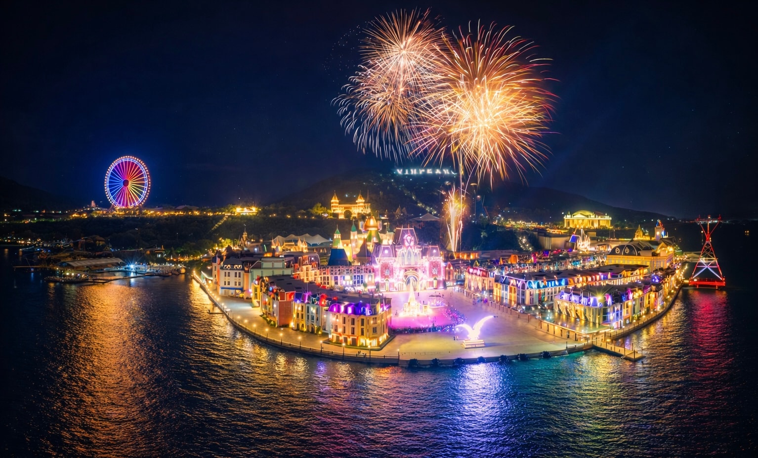 ẢNH 17_Pháo hoa Đảo Hòn Tre