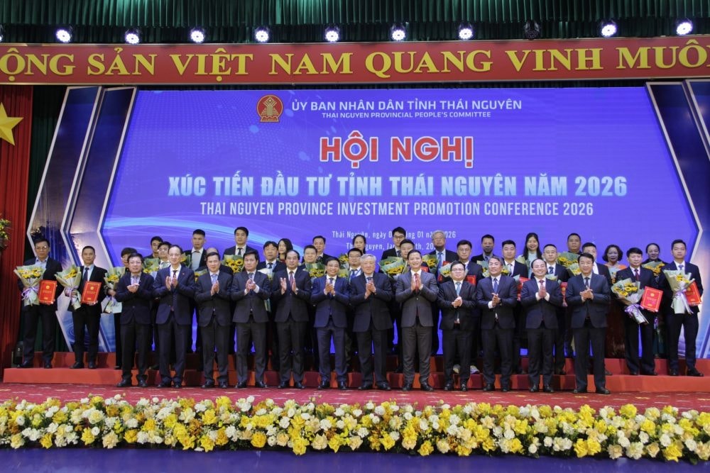VCCI cam kết luôn đồng hành cùng tỉnh Thái Nguyên trong phát triển kinh tế - xã hội