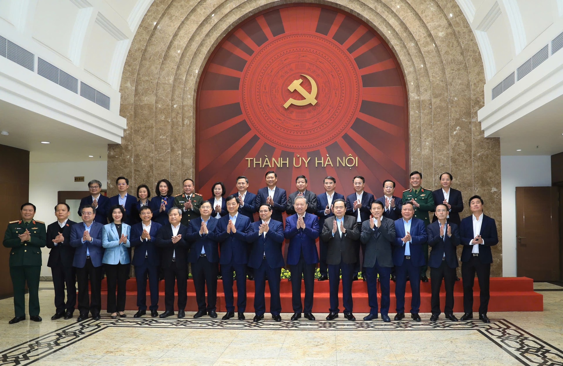 Tổng Bí thư Tô Lâm làm việc với Hà Nội về quy hoạch tổng thể Thủ đô tầm nhìn 100 năm- Ảnh 6.