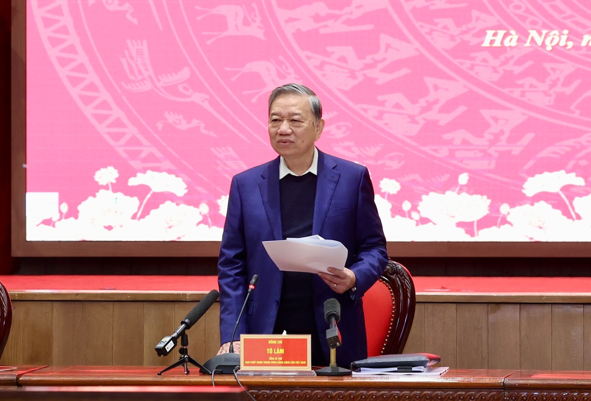 Tổng Bí thư Tô Lâm làm việc với Hà Nội về quy hoạch tổng thể Thủ đô tầm nhìn 100 năm- Ảnh 5.