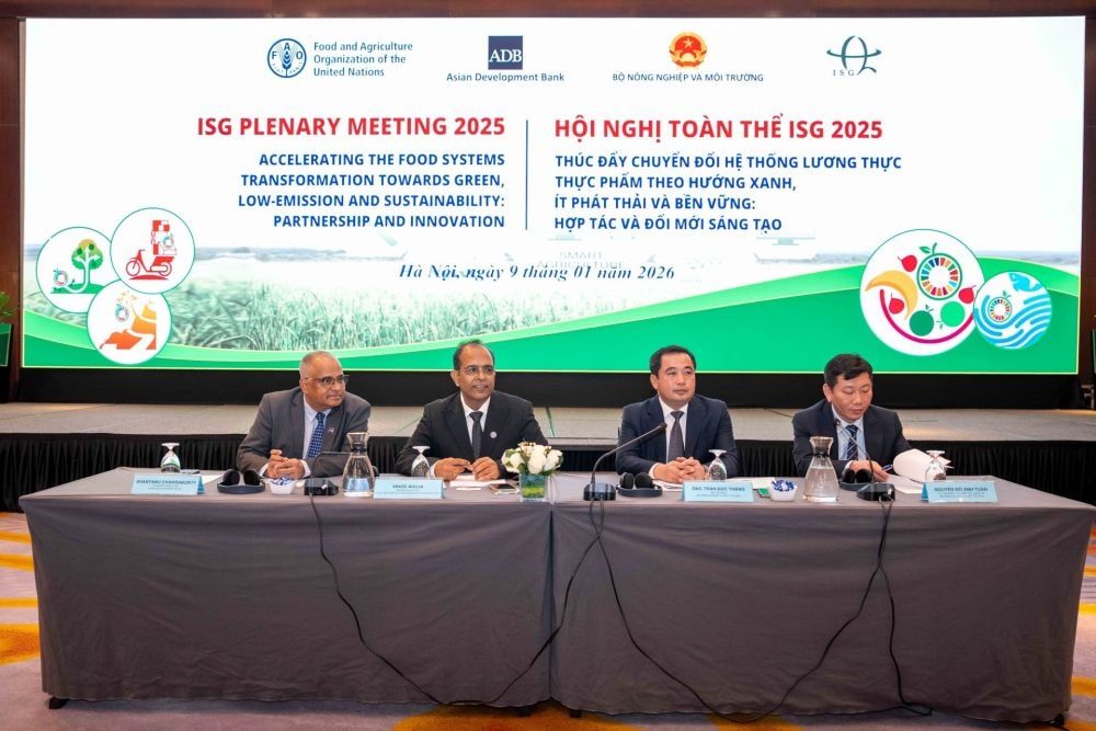 Thúc đẩy chuyển đổi hệ thống lương thực thực phẩm xanh, ít phát thải và bền vững: Tăng cường hợp tác và đổi mới sáng tạo