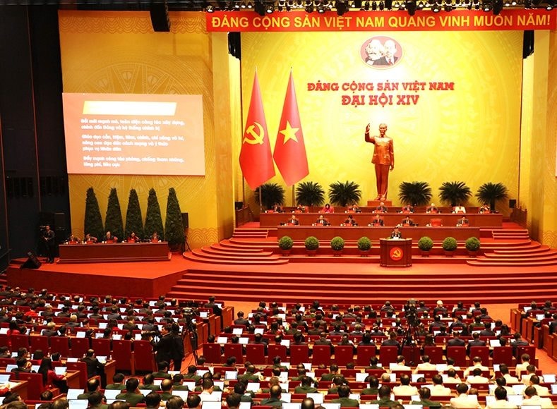 Đoàn đại biểu Đảng bộ tỉnh Ninh Bình dự Khai mạc Đại hội đại biểu toàn quốc lần thứ XIV của Đảng