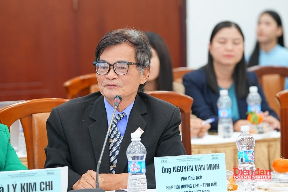 14 Ông Nguyễn Văn Minh, Phó Chủ tịch Hiệp hội Hương liệu - Tinh dầu - Mỹ phẩm Việt Nam