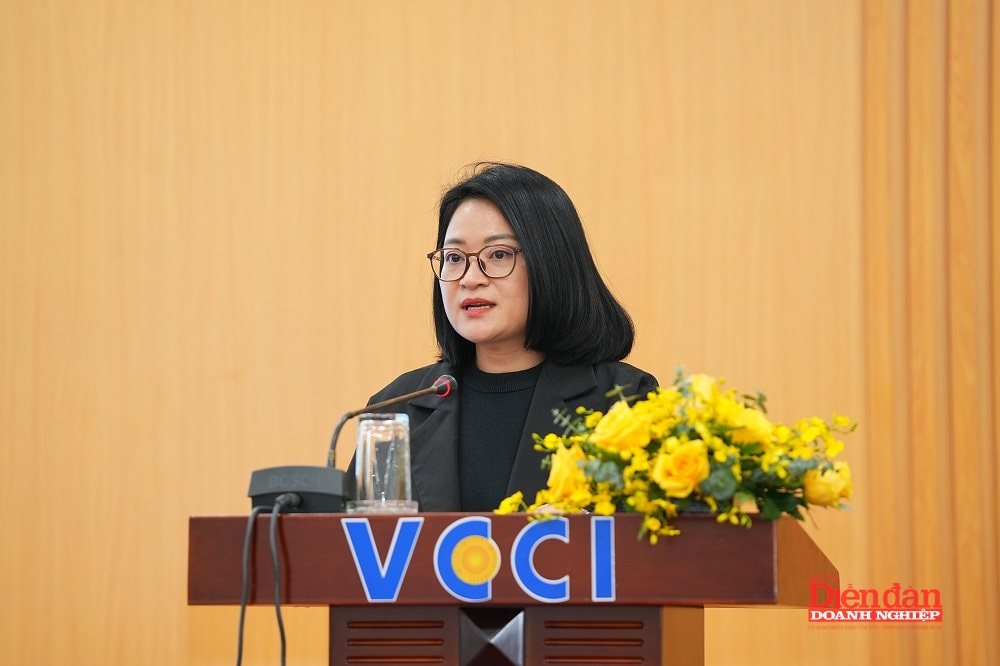 4.3 Bà Lê Thị Hà - Trưởng phòng Quản lý hoạt động Thương mại điện tử (Cục Thương mại điện tử và Kinh tế số - Bộ Công thương)