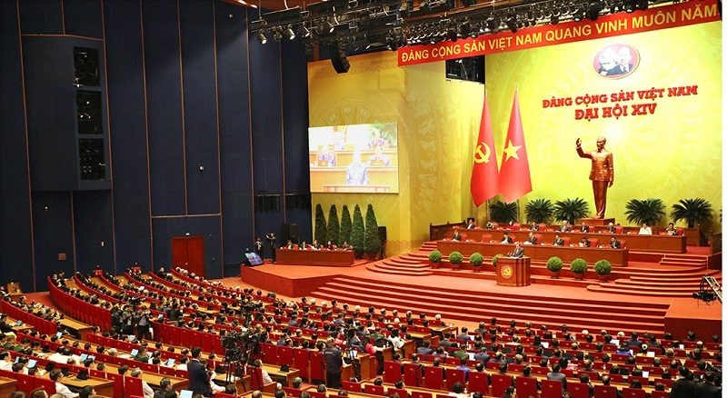 Đoàn Đại biểu đảng bộ tỉnh Ninh Bình dự bế mạc Đại hội XIV của Đảng