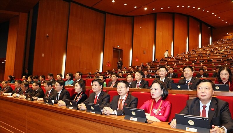 Đoàn Đại biểu đảng bộ tỉnh Ninh Bình dự bế mạc Đại hội XIV của Đảng