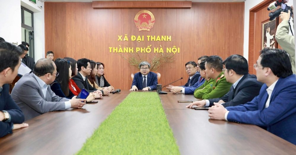 Xã Đại Thanh khai trương và đưa vào vận hành Trung tâm Điều hành Thông minh Xã Đại Thanh khai trương và đưa vào vận hành Trung tâm Điều hành Thông minh