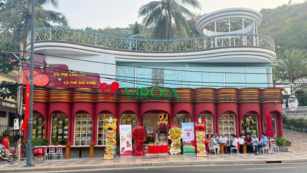 Virota khai trương showroom cà phê tại Vũng Tàu