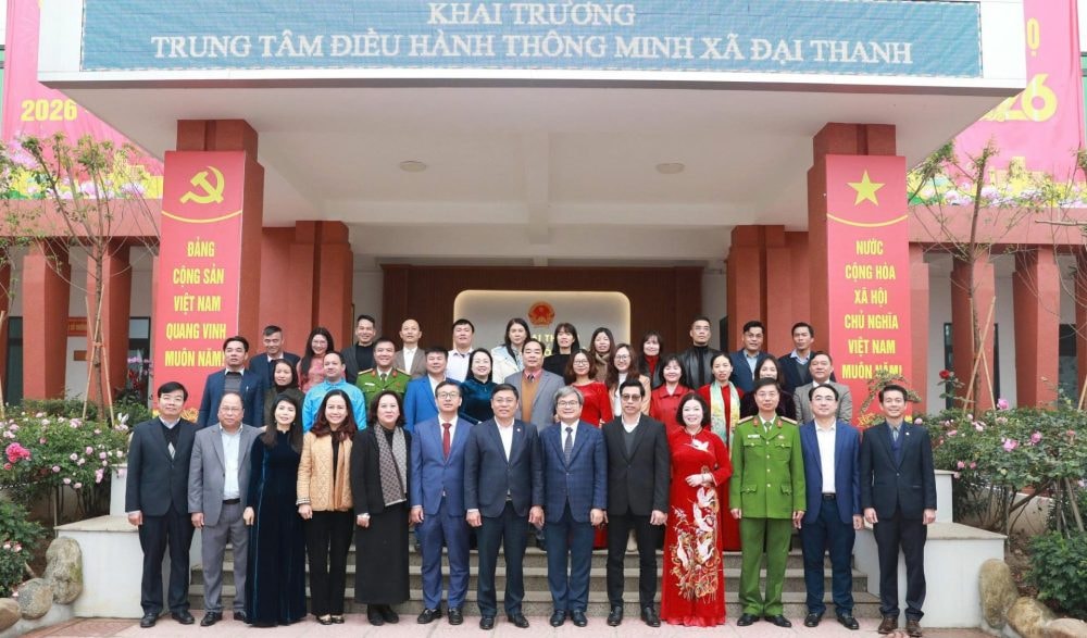 Xã Đại Thanh khai trương và đưa vào vận hành Trung tâm Điều hành Thông minh Xã Đại Thanh khai trương và đưa vào vận hành Trung tâm Điều hành Thông minh
