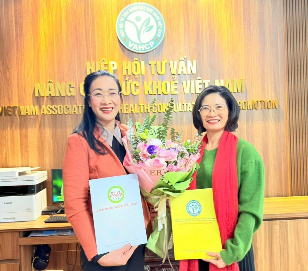 Liên đoàn Yoga Việt Nam ký kết hợp tác nâng cao chất lượng đào tạo và tư vấn sức khỏe