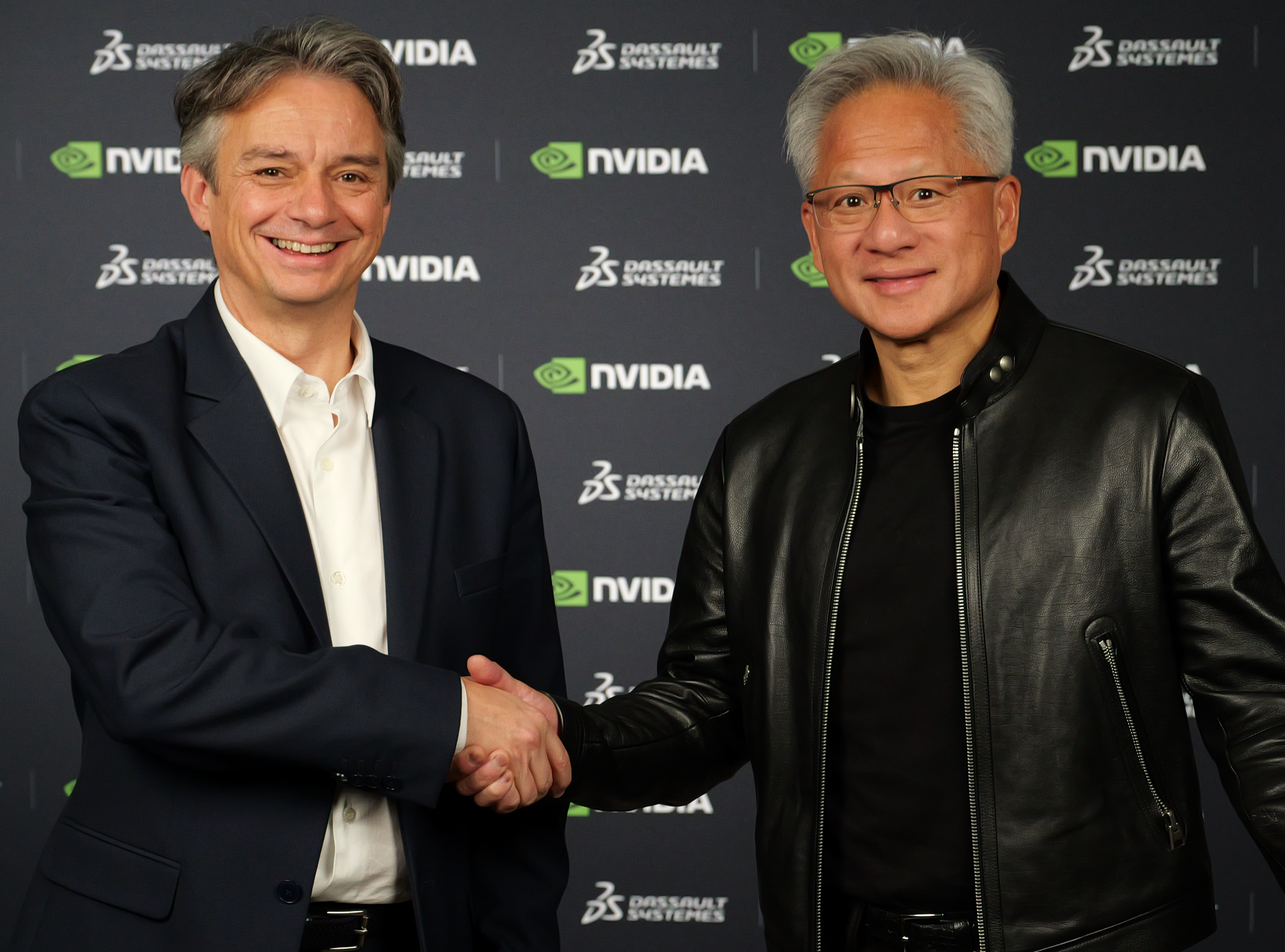Ông Pascal Daloz và Ông Jensen Huang