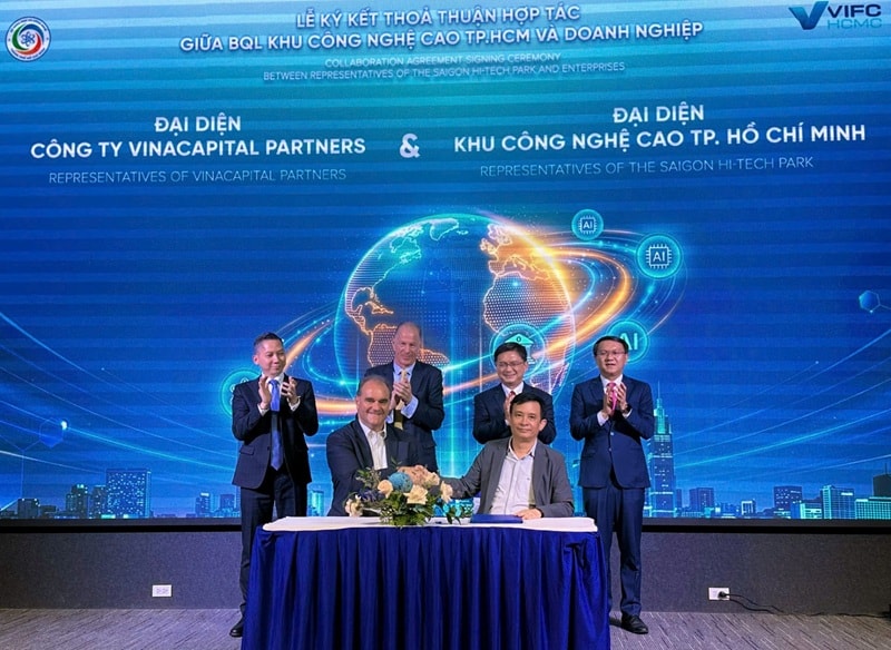 Tập đoàn VinaCapital ký kết Thỏa thuận hợp tác với Ban Quản lý Khu Công nghệ cao TP.HCM