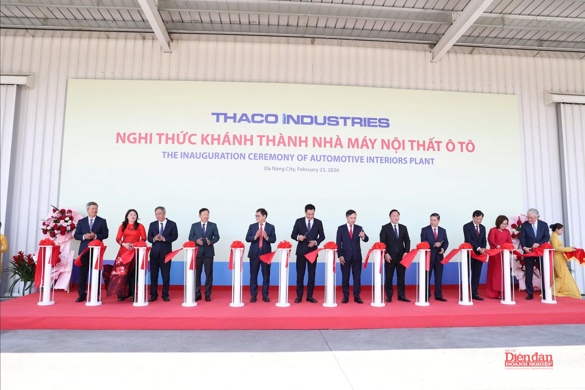 THACO Chu Lai ra quân đầu năm và đưa hàng loạt nhà máy vào sản xuất