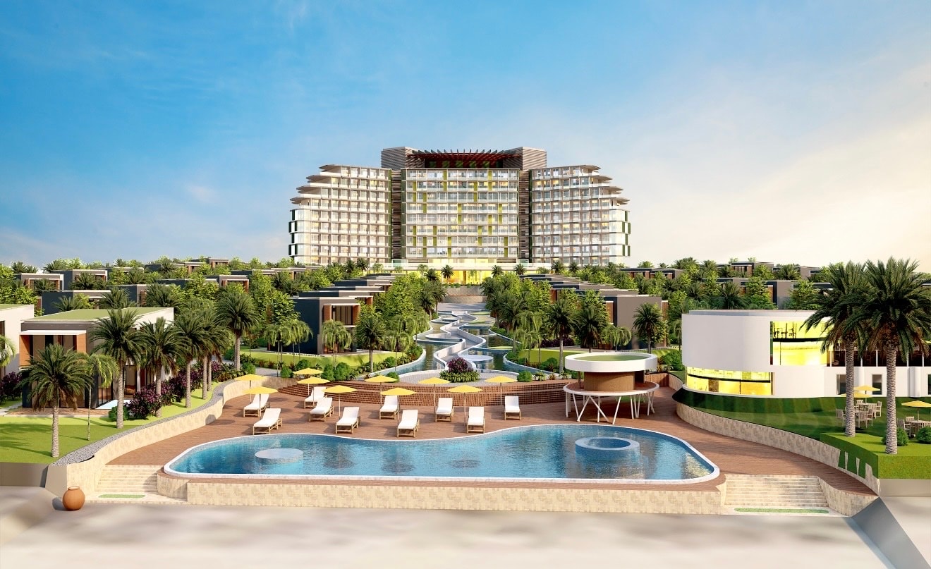 Novotel Cam Ranh Resort đang dần hoàn thiện để bổ sung nguồn cung lưu trú chất lượng cao cho Khánh Hòa.
