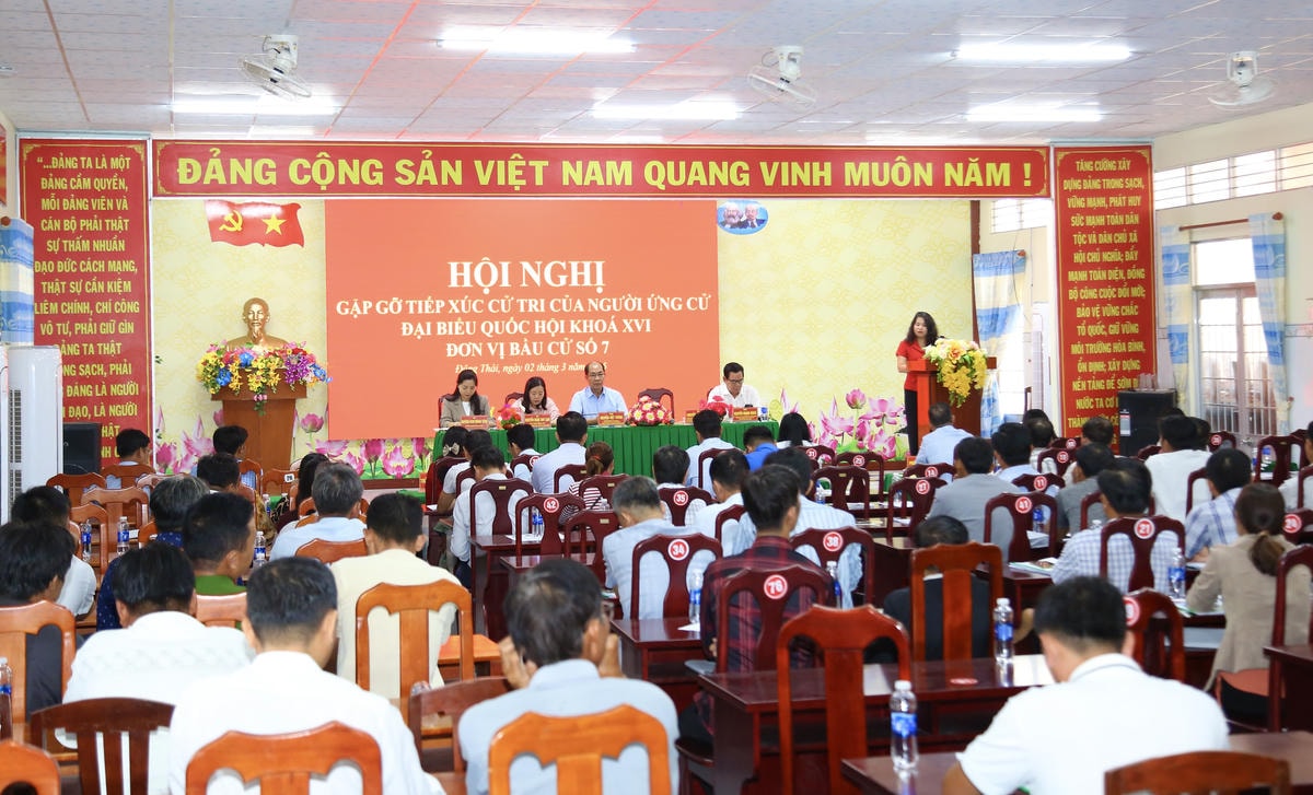 Quang cảnh hội nghị. (ảnh: Thanh Tiến)