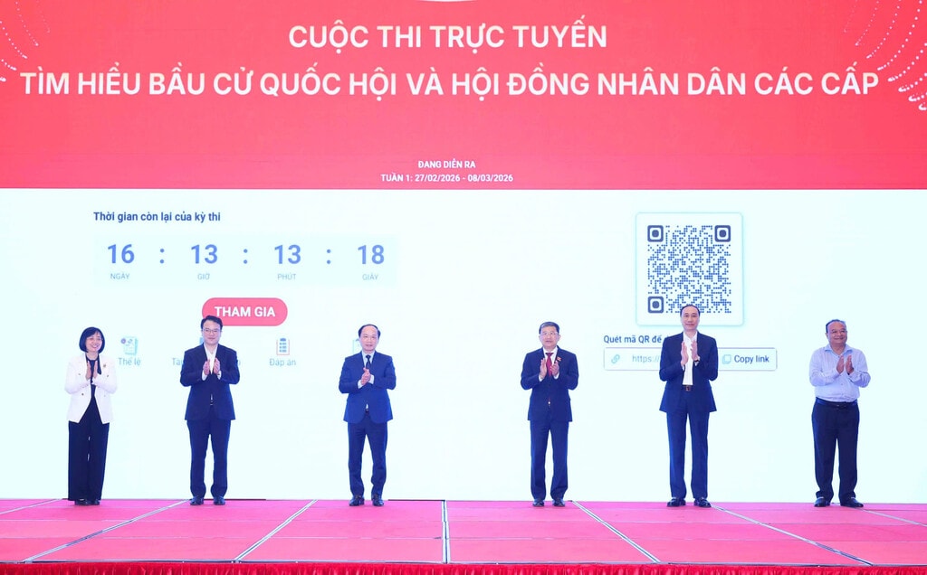 Phát động cuộc thi trực tuyến tìm hiểu bầu cử Quốc hội khóa XVI
