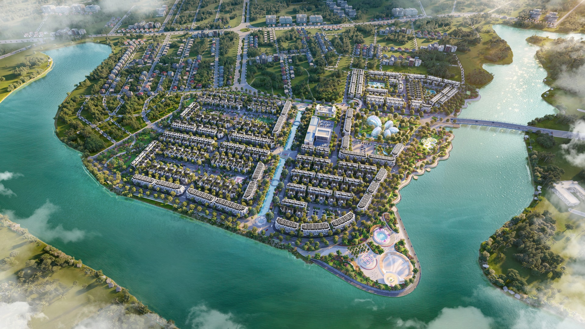 Khu đô thị đa mục tiêu Bắc Thăng Long - Urban City là dự án trọng điểm Quốc gia vừa khởi công tháng 2/2026.