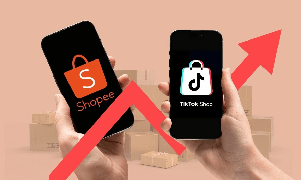 Shopee và TikTok Shop đang chiếm 97% thị phần