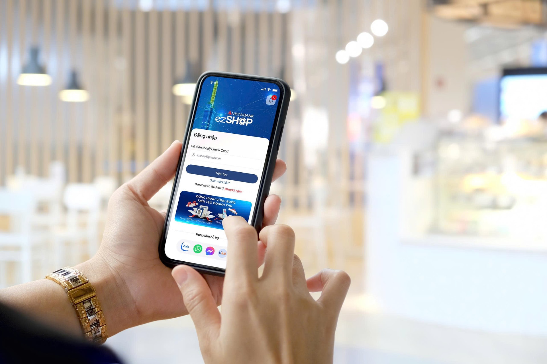 Ảnh 1. Nền tảng ezSHOP - _trợ lý số toàn diện_ dành cho hộ kinh doanh