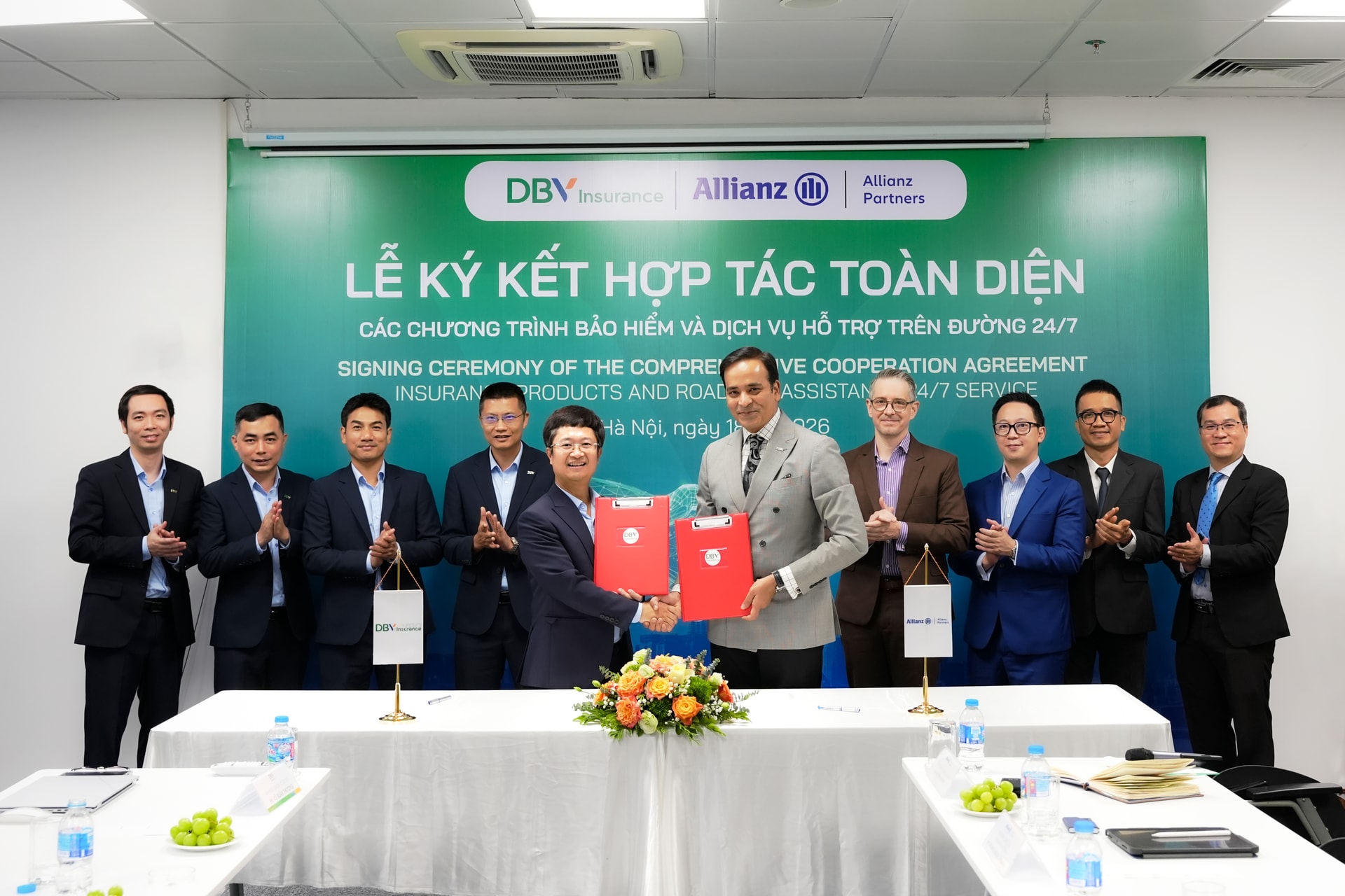 DBV và Allianz Partners Thailand hợp tác chiến lược về các chương trình bảo hiểm và dịch vụ hỗ trợ trên đường 24/7