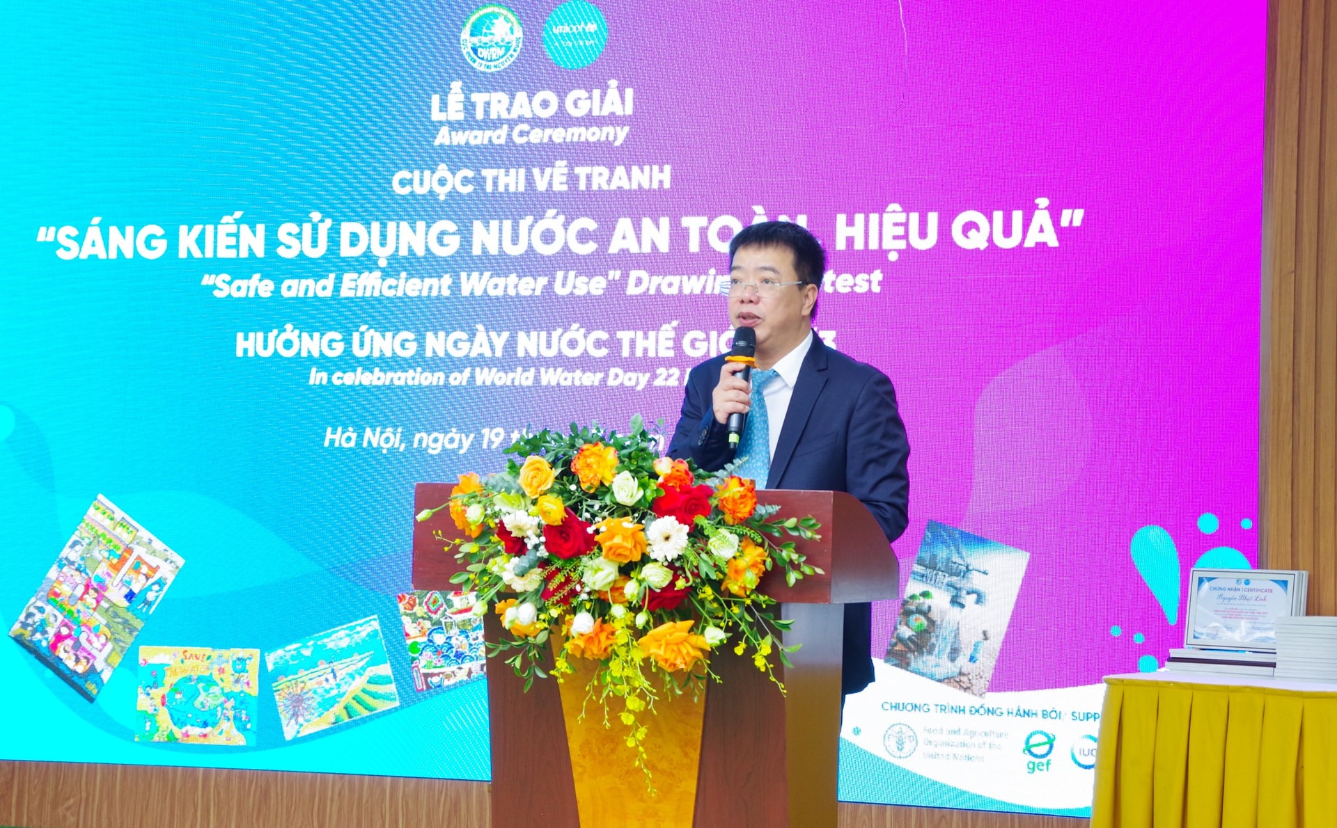 Ông Châu Trần Vĩnh - Cục trưởng Cục Quản lý tài nguyên nước