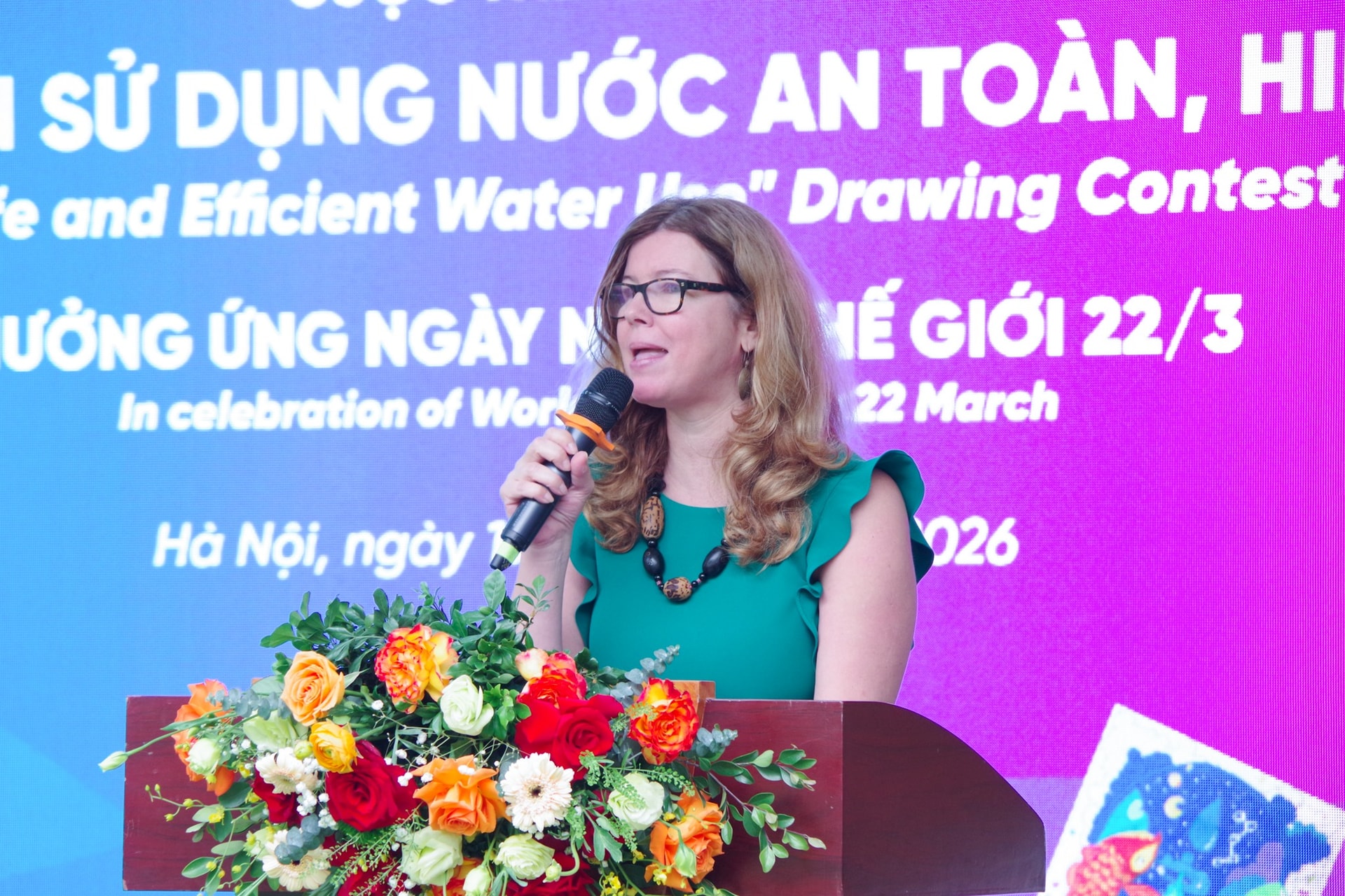 Bà Silvia Danailov, Trưởng Đại diện UNICEF tại Việt Nam