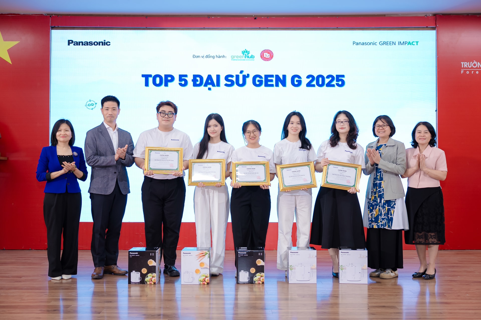 Đại sứ Gen G 2025 tiếp tục là sân chơi dành cho những sáng kiến xanh của thế hệ trẻ