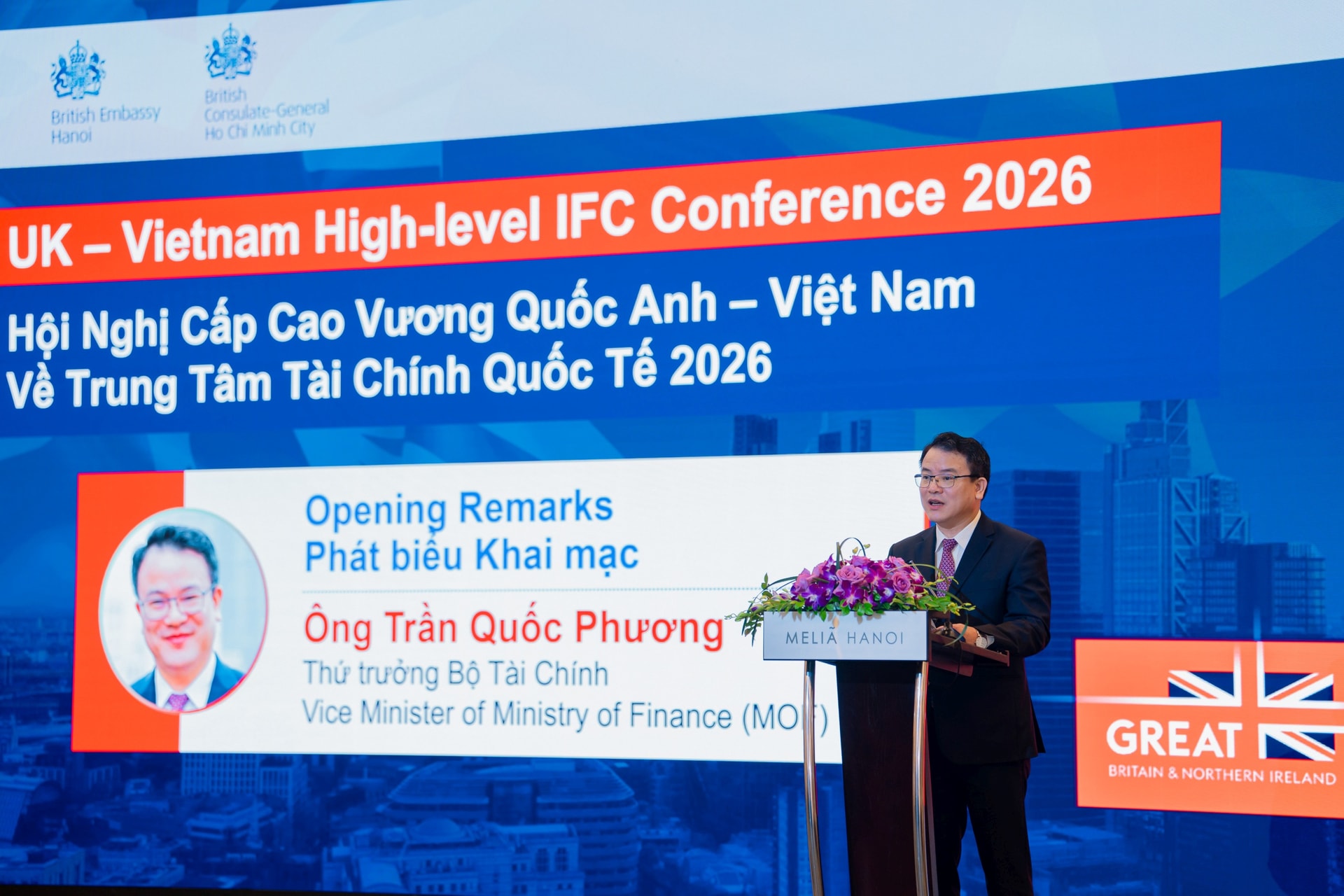 Thứ trưởng Bộ Tài chính Trần Quốc Phương