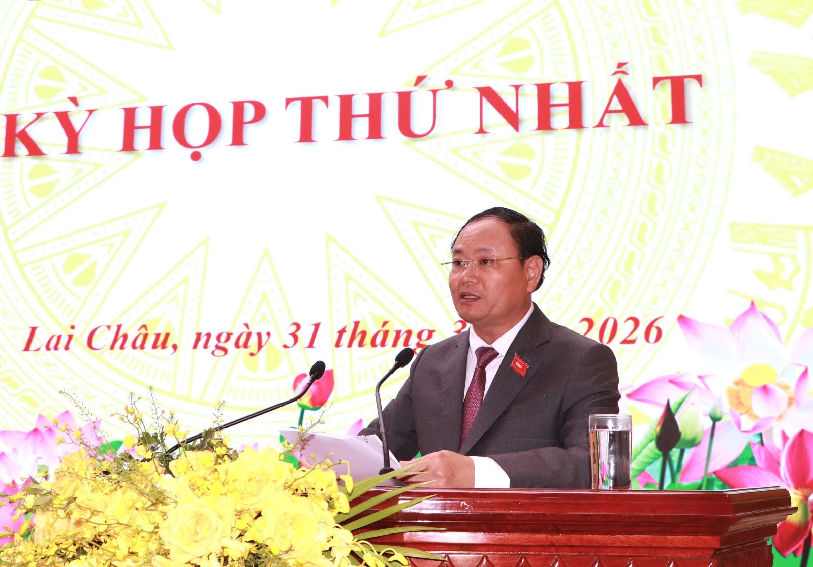 Bí thư Tỉnh ủy Lê Minh Ngân đắc cử Chủ tịch HĐND tỉnh Lai Châu