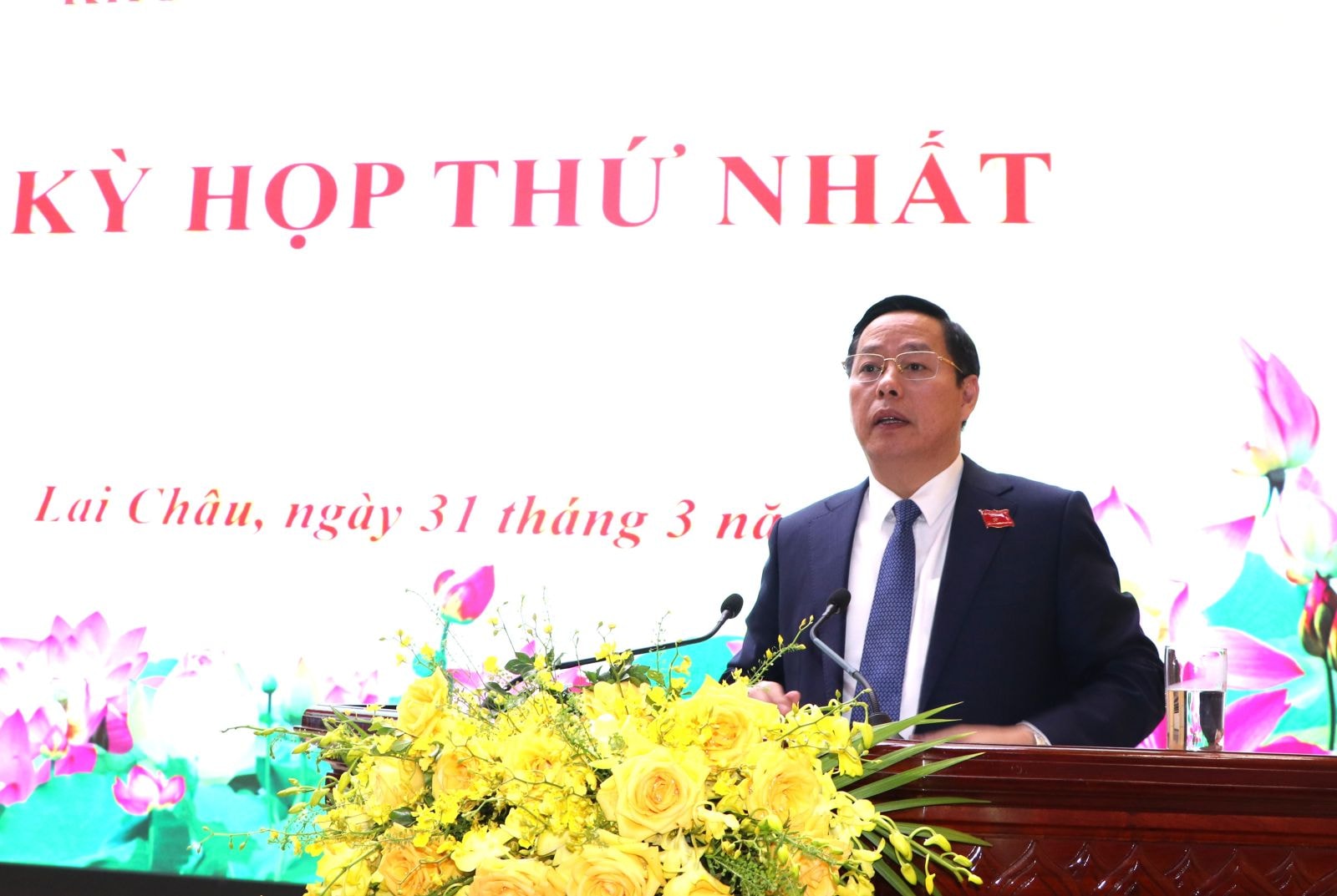 Phó Bí thư Tỉnh ủy, Chủ tịch UBND tỉnh khóa XVI, nhiệm kỳ 2026-2031 phát biểu tại Kỳ họp