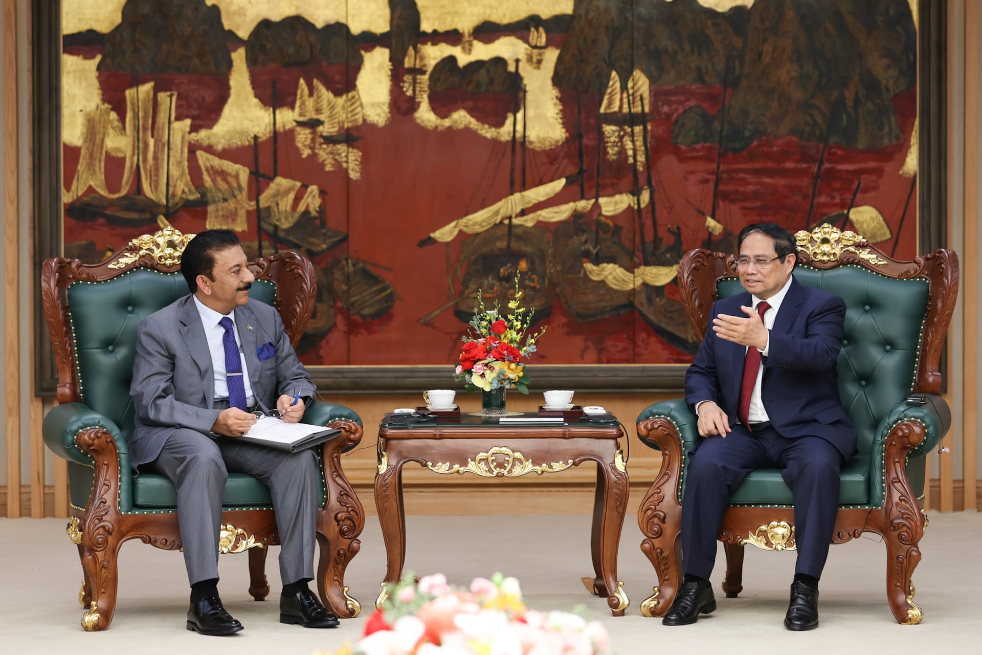 Thủ tướng Phạm Minh Chính tiếp Đại sứ Kuwait tại Việt Nam- Ảnh 2.