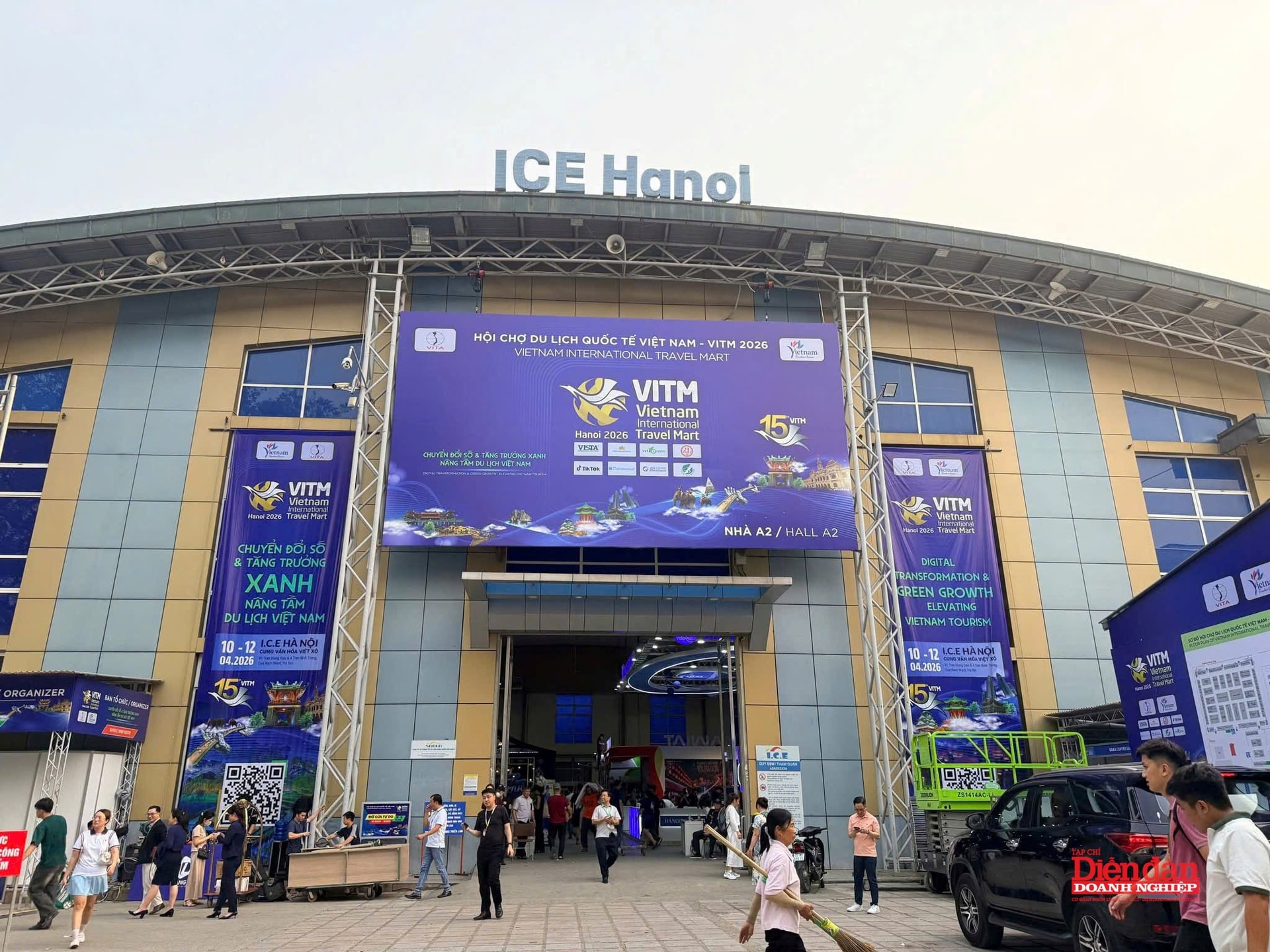 Hội chợ Du lịch quốc tế Việt Nam - VITM 2026 diễn ra từ ngày 9 - 12/4 tại Trung tâm Triển lãm quốc tế ICE Hà Nội, 91 phố Trần Hưng Đạo.