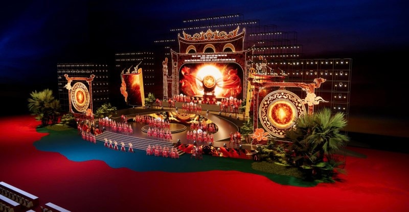 Tác giả Lê Thế Song kể câu chuyện lớn hơn về cội nguồn trong đêm khai hội Đền Hùng - ảnh 2