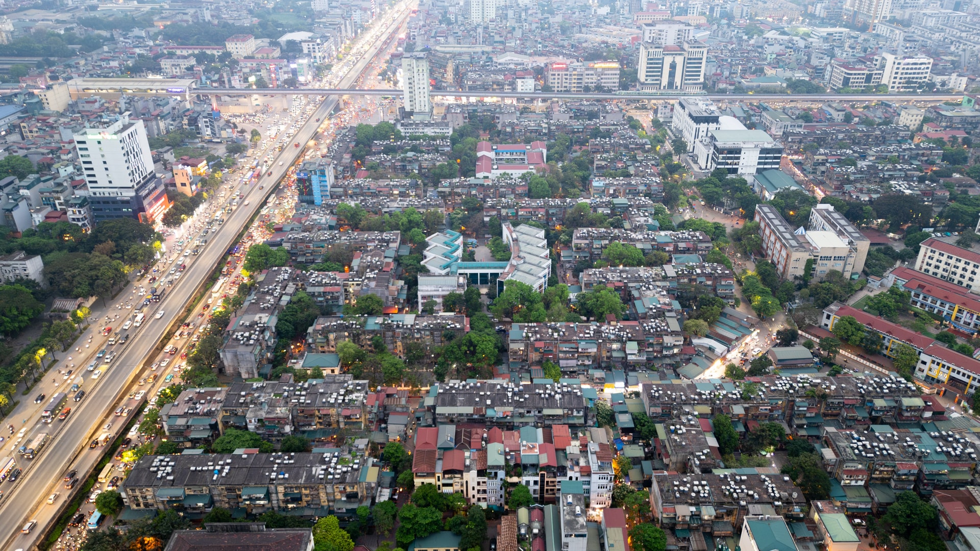 Cai tao, Ha Noi, Khu tap the, Thanh Xuan Bac, Do thi, Ha tang anh 16