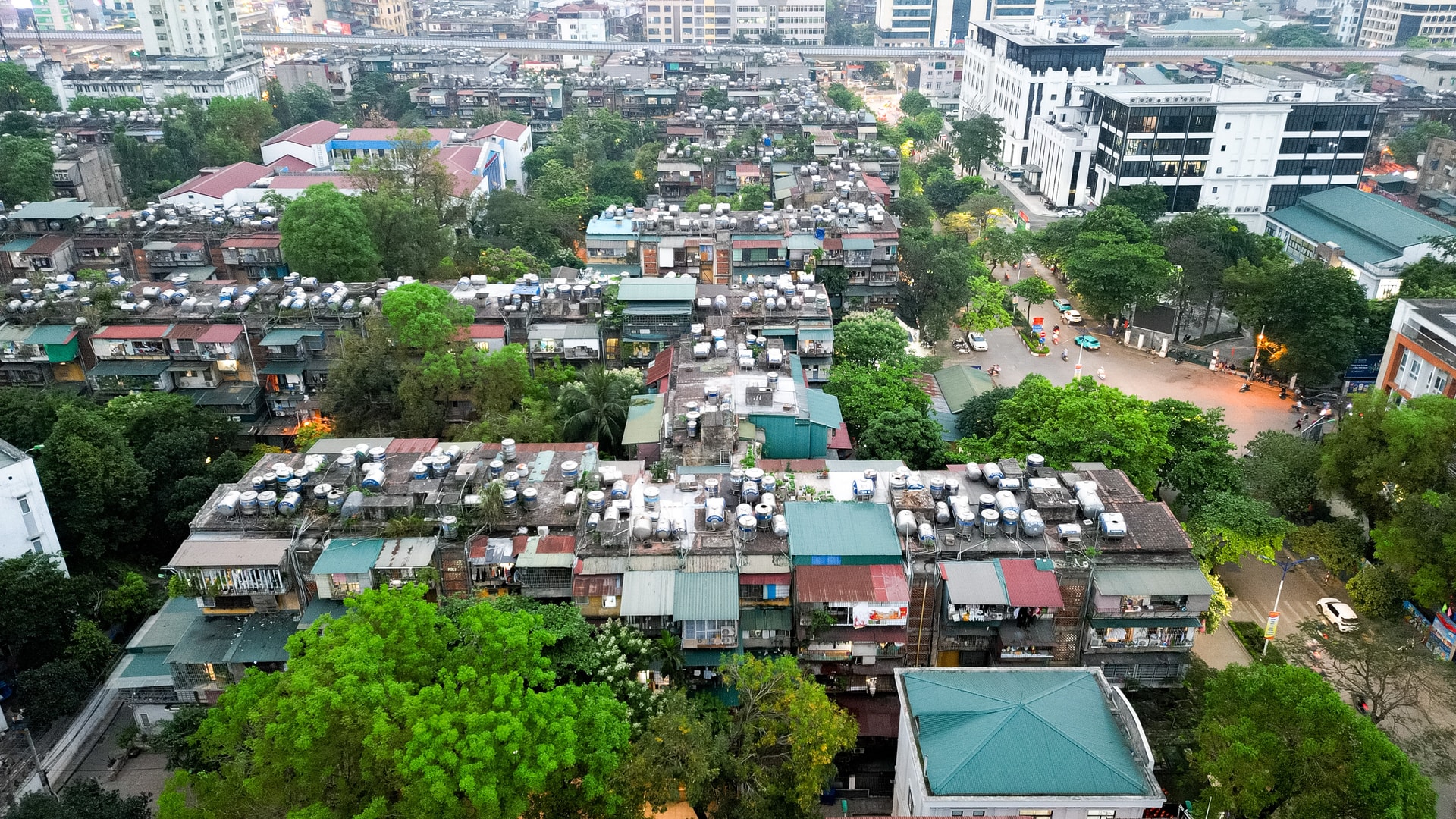 Cai tao, Ha Noi, Khu tap the, Thanh Xuan Bac, Do thi, Ha tang anh 15