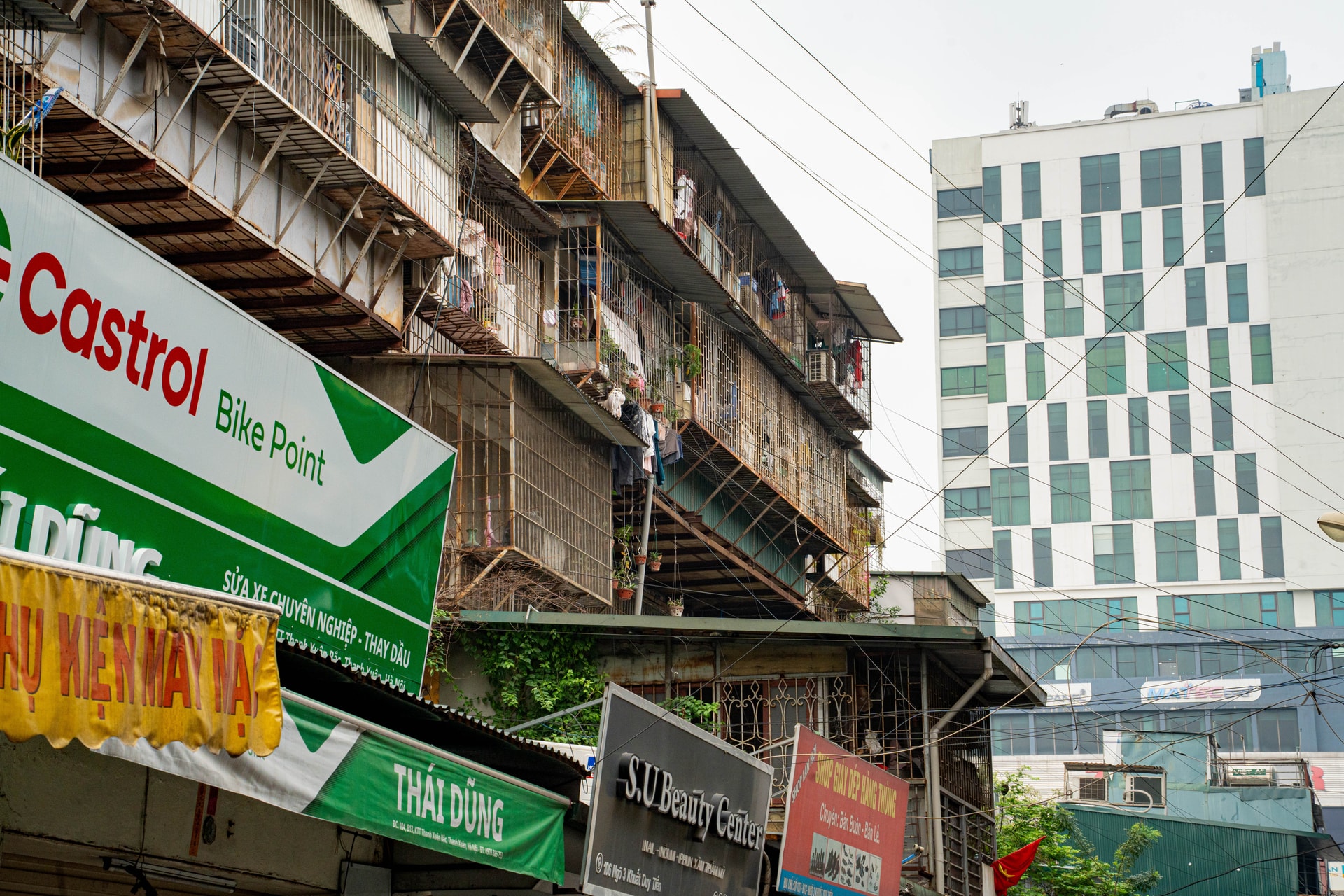 Cai tao, Ha Noi, Khu tap the, Thanh Xuan Bac, Do thi, Ha tang anh 4