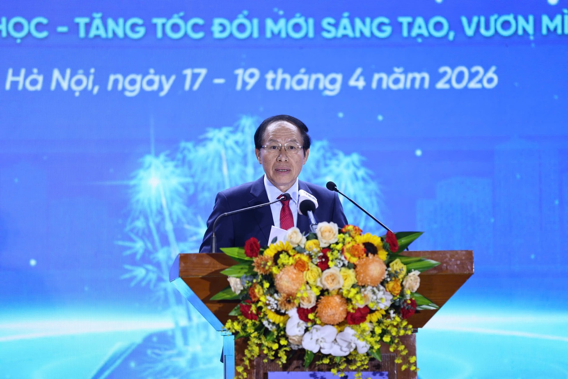 Phó Thủ tướng Chính phủ Lê Tiến Châu phát biểu chỉ đạo tại Ngày hội