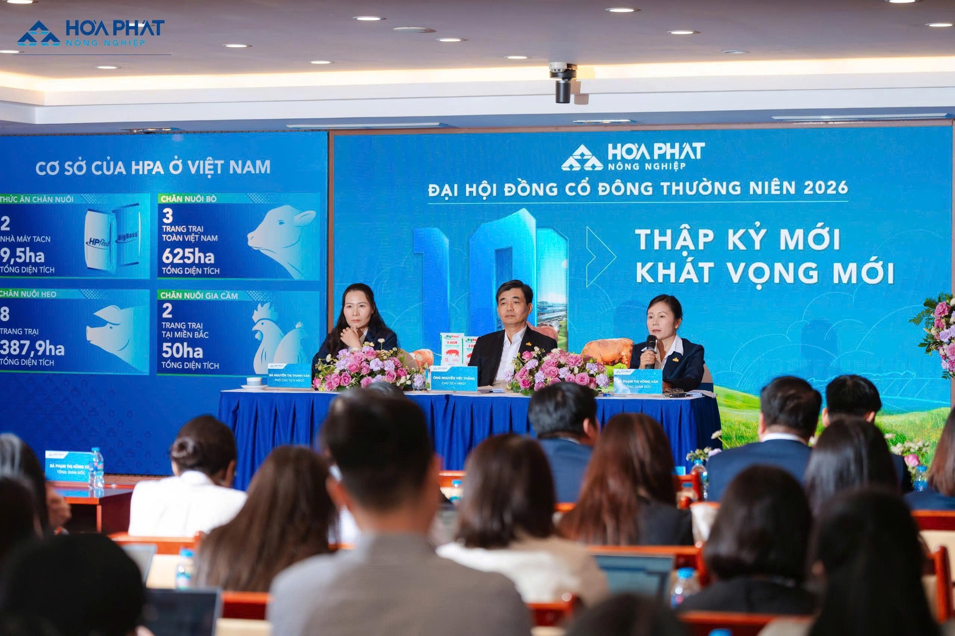 Ban lãnh đạo HPA trả lời các cổ đông